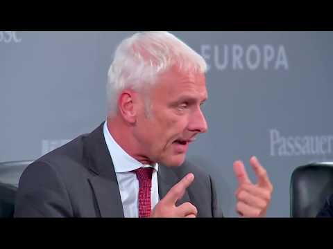 Volkswagen CEO Matthias Müller on Tesla - VW vs. Tesla