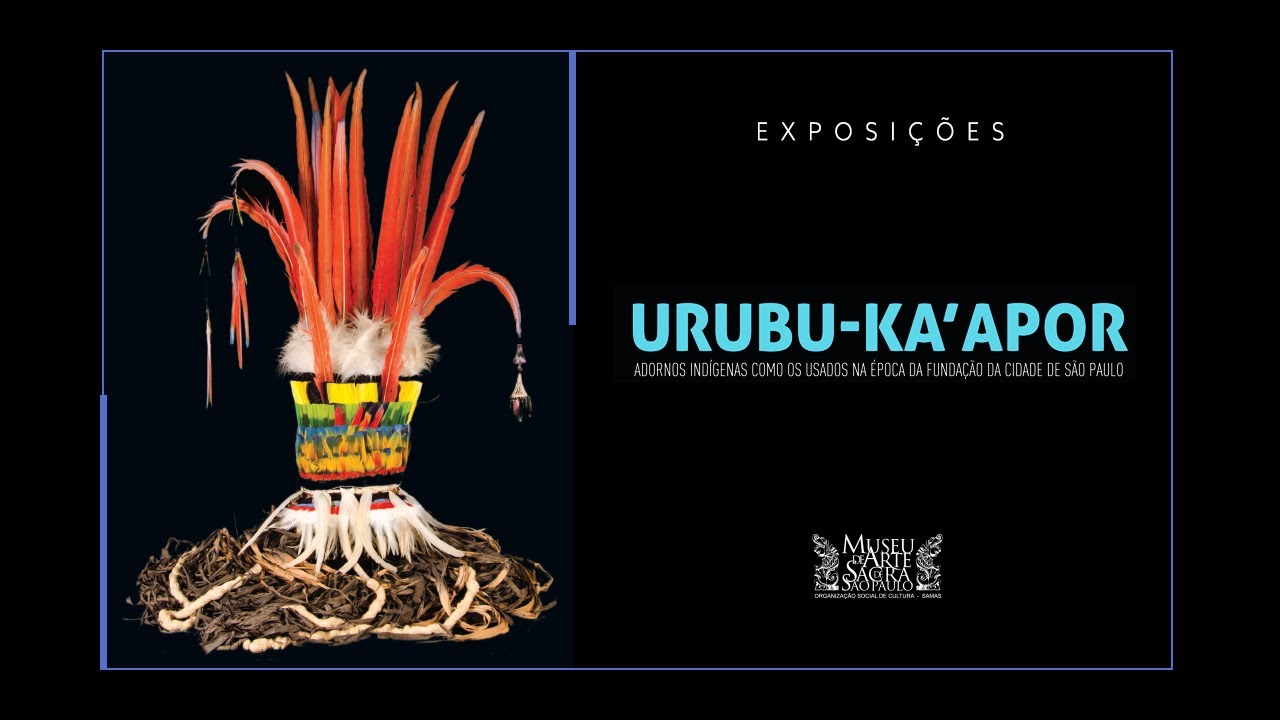Urubu Ka'apor - Adornos Indígenas Brasileiros