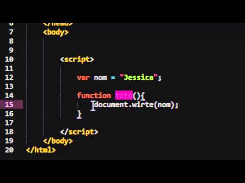 Javascript 13 Variables globales variables locales