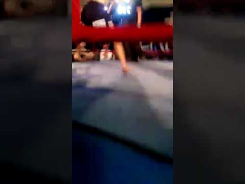 Mauro "Depredador" Coria - kick boxing profesional 2round - Lanus