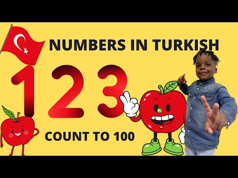 Counting Up to 100 in Turkish: A Fun Way to Learn Numbers in Turkish for Kids