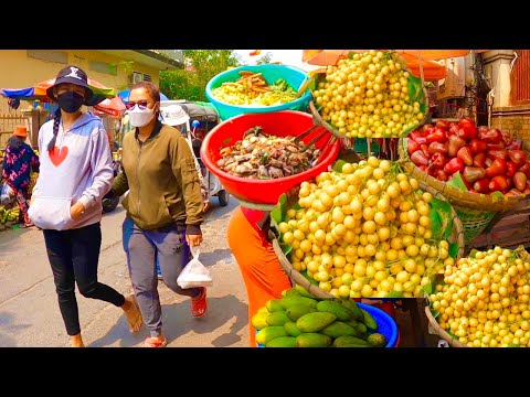 Cambodia Market Street Food Tour - Walking Tour Boeng Tompun Market Phnom Penh 2022