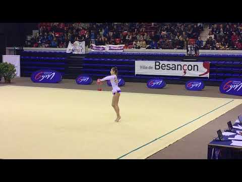 Camille Richard - Nat C 14/15 ans - France Besançon 2018