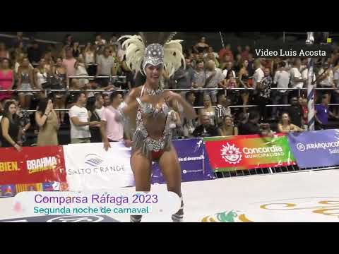 Comparsa Ráfaga 2023 , segunda noche del carnaval de Concordia