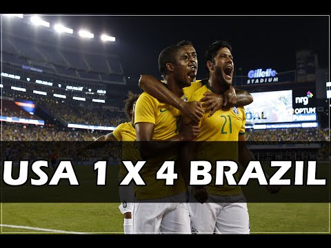 USA 1 X 4 BRAZIL - FRIENDLY MATCH - 08/09/2015