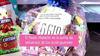 LA GENEROSIDAD DE LOS DURANGUENSES SE HIZO PRESENTE EN EL RADIO MARATÓN 2019, QUE ENCABEZÓ DIF ESTAT
