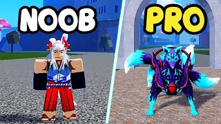 I Spent 24 Hours Becoming Yamato in Blox Fruits!