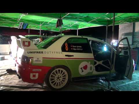 2012 Oyak Renault Yeşil Bursa Rallisi / Ercan Kazaz - Emire Cantürk / Mitsubishi Lancer Evo 9 R4