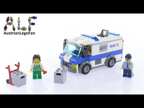 Vidéo LEGO City 60142 : Le convoyeur de fonds