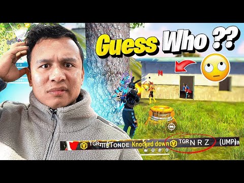 Guess Kaun Aaye Hey Game Mein ?? Top 1 Pro V Badge Grandmaster Lobby 😱 Tonde Gamer