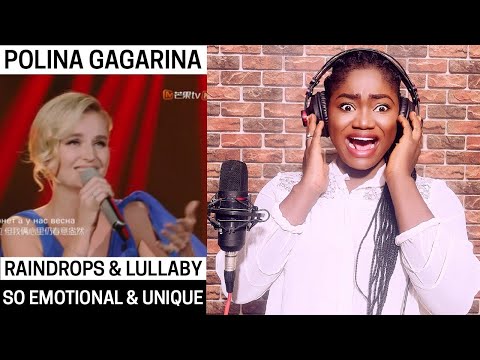 Polina Gagarina - Raindrops & Lullaby ~ Поли́на Гага́рина | Singer 2019 Ep 12 REACTION!!!😱