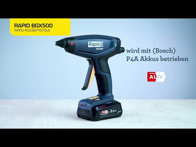 Video teaser for Rapid Akku-Heißklebepistole BGX500 18V P4A