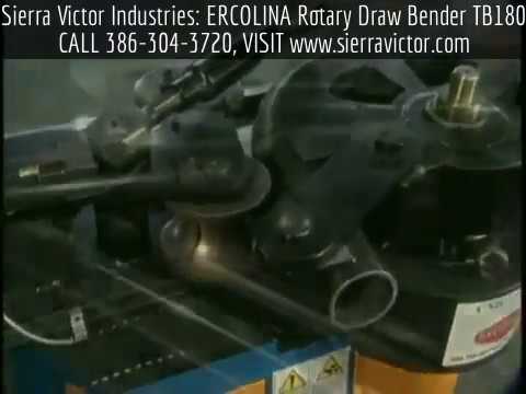 Sierra Victor Machinery: ERCOLINA Rotary Draw Bender TB180
