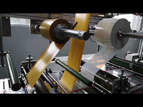 laminating machine with bottom narrow tape to take away wastage of position hole