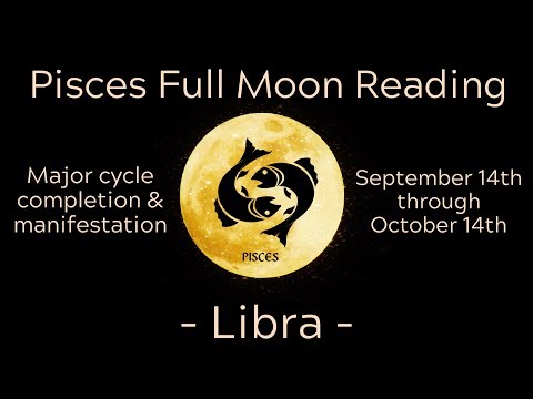 Libra ~ You get a wished fulfilled! ~ Pisces Full Moon Reading