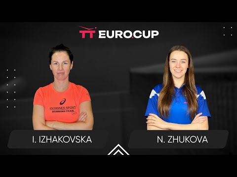 19:15 Inha Izhakovska - Nadiia Zhukova 01.06.2025  TT Euro.Cup Women Ukraine Star TABLE 3