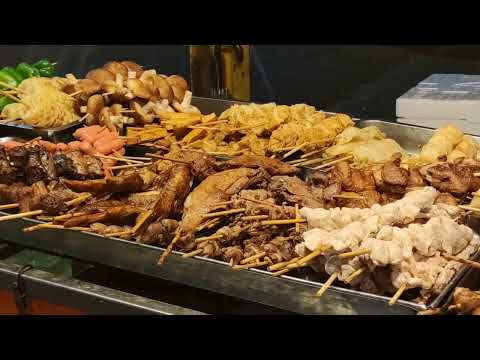 (Refeição nº 66) Shalun Road, distrito de Tamsui, cidade de Nova Taipei, apareceu acidentalmente em Aba Bong 烤攤, pensou em chegar à revisão da rota da rede, errado, nos viu chegando e viu que era muito bom. #Distrito de Tasui #Comida Gourmet #Aba Bungyan #Shalun #Nova Cidade de Taipei #Comida e Jantar