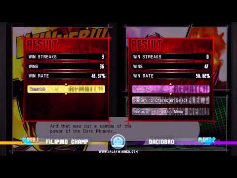 Starbase Arcade MVC3: Filipino Champ vs. Dacidbro - Losers Semi's