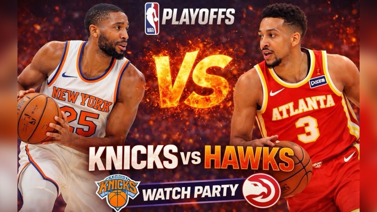 New York Knicks vs Atlanta Hawks | Live Play by Play Stream | #nba #nbaplayoffs  4-25-26 Game 4 🏀🔥