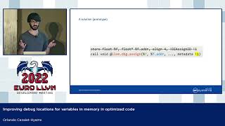 Download the video "2022 EuroLLVM Dev Mtg “Improving debug locations for variables in memory”"