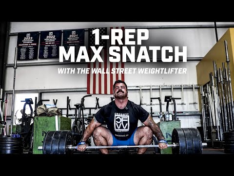 CrossFit Benchmark: 1-Rep-Max Snatch With the Wall Street Weightlifter