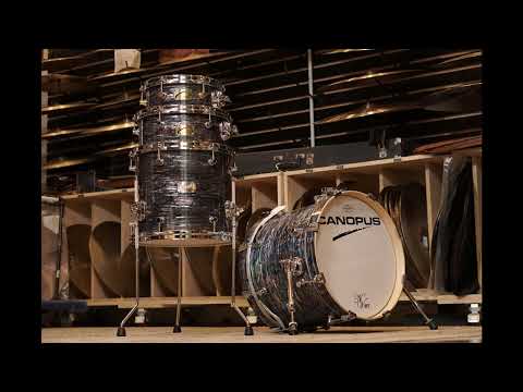 Canopus 10/12/13/16" Mixed Series Drum Set - Rainbow Oyster image 26