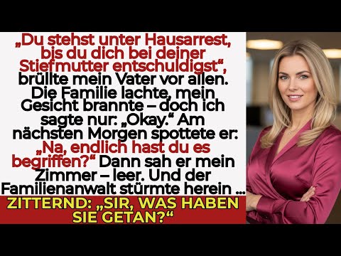 Meine Familie bestrafte mich, bis ich Papas neuer Frau dankte – dann verloren sie 50 Mio.