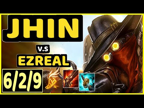 APOLLO (JHIN) vs EZREAL - 6/2/9 KDA BOTTOM ADC CHALLENGER GAMEPLAY - NA
