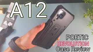 Poetic Revolution case Review-(Black color)-Samsung Galaxy A12