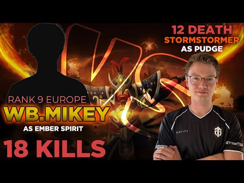 WB.Mikey RANK 9 EU vs ENTITY.Stormstormer MIDLANE - with 18 KILLS - کسری مایکی