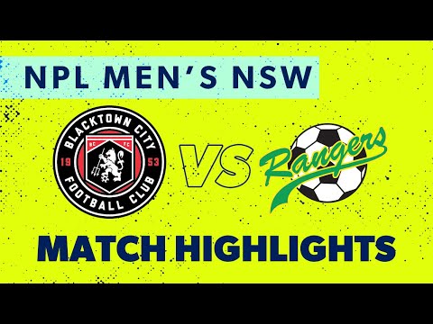 NPL Men's NSW Round 26 Highlights – Blacktown City v Mt Druitt Town Rangers