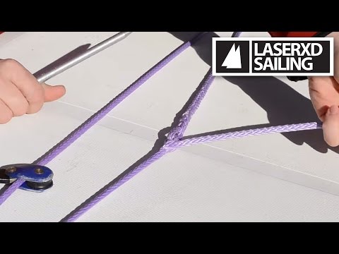 Laser Sailing - How To Rig The Traveler On A Laser [HD]