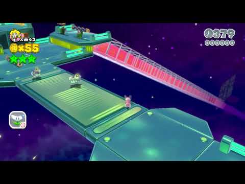 Super Mario 3D World 11-8 Speedrun - Time: 45 (Former WR)