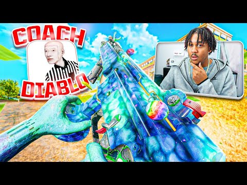 I Let DIABLO Coach Me For 24 HOURS on Rebirth Island...😂