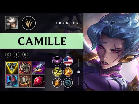 Camille Jungle vs Evelynn - NA Master Patch 25.22