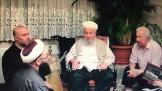 Mahmud Efendi Hazretleri'nin, Şehzâde Harun Osmanoğlu Beyefendi'yi hânesinde ziyareti