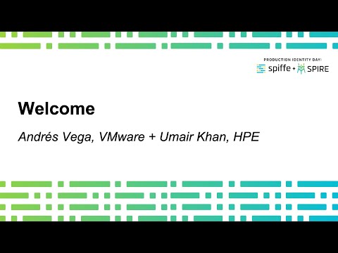 Welcome - Andrés Vega, Umair Khan