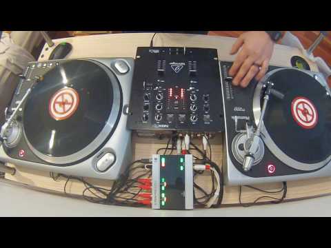Пример использования микшерного пульта Behringer NOX101
