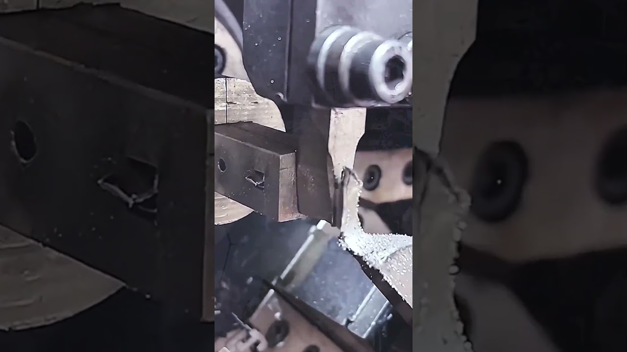 Satisfying Industrial Automation Seeing Metal Parts Machined To Absolute Perfection Daily