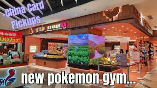 NEW POKEMON CENTER IN CHINA? | Fuzhou Pokemon Center Tour | China Card Haul