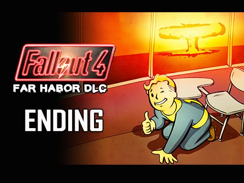 Fallout 4 Far Harbor DLC Walkthrough Part 16 - Nuclear Ending (PC Ultra Let's Play)