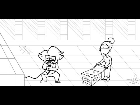 Hey I Don't Work Here - Music Video Animatic WIP