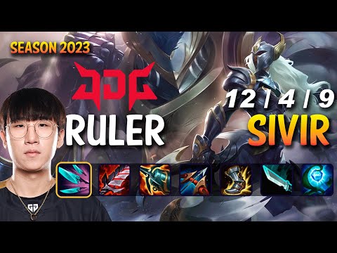 JDG Ruler SIVIR vs XAYAH ADC - Patch 13.17 KR Ranked
