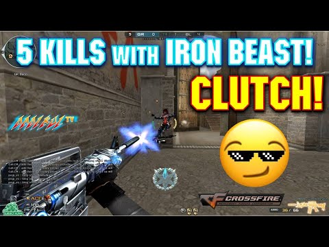 5 Kills with M4A1-S Iron Beast! Clutch Play! CrossFire Ph!