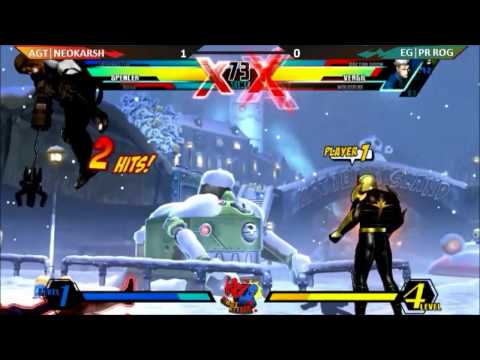 FIRST ATTACK UMVC3 AGT|NEOKARSH VS EG|PR ROG