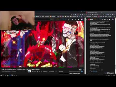 reaccion - yung beef x pablo chill-e - y cuando llego