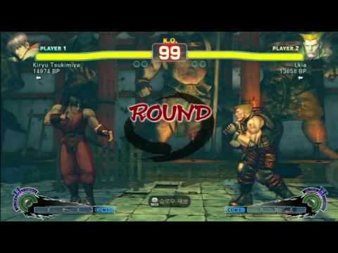 SSFIV Online: Kiryu Tsukimiya (Guy) vs Lkia (Guile) TRUE-HD QUALITY