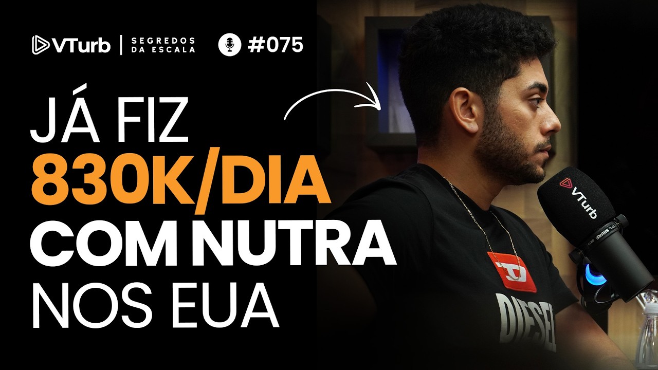 Ele Faz Múltiplos 6D/Dia Vendendo Nutracêuticos Nos EUA | Mateus Moreira - Segredos da Escala #075
