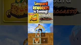 REWORK Leopard is CONFIRMED! In PROGRESS For Halloween Update Blox Fruits #bloxfruits
