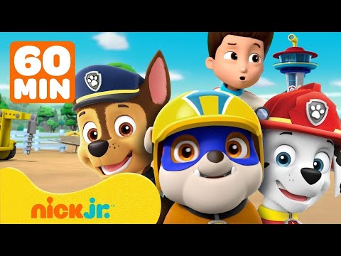 PAW Patrol |La Patrulla Canina: Rubble a la Torre de Mando con Chase y Marshall | Nick Jr en Español
